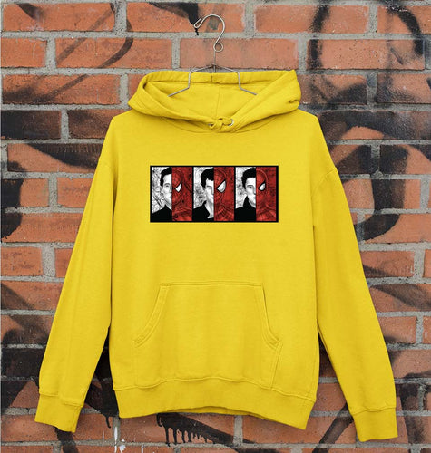 Spiderman Superhero Unisex Hoodie for Men/Women-Mustard Yellow-Ektarfa.online