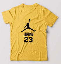 Load image into Gallery viewer, Michael Jordan T-Shirt for Men-Golden yellow-Ektarfa.online
