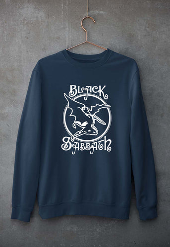 Black Sabbath Unisex Sweatshirt for Men/Women-Navy Blue-Ektarfa.online