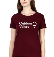Load image into Gallery viewer, Outdoor Voices T-Shirt for Women-Maroon-Ektarfa.online
