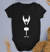 Load image into Gallery viewer, Thor Superhero Kids Romper For Baby Boy/Girl-0-5 Months(18 Inches)-Black-Ektarfa.online
