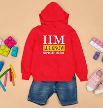 Load image into Gallery viewer, IIM Lucknow Kids Hoodie for Boy/Girl-Red-Ektarfa.online
