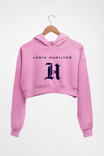Load image into Gallery viewer, Lewis Hamilton F1 Crop HOODIE FOR WOMEN-Light Baby Pink-Ektarfa.online
