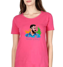 Load image into Gallery viewer, Virat Kohli T-Shirt for Women-Pink-Ektarfa.online
