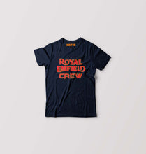 Load image into Gallery viewer, Royal Enfield Crew Kids T-Shirt for Boy/Girl-Navy Blue-Ektarfa.online
