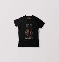 Load image into Gallery viewer, Michael Jordan Kids T-Shirt for Boy/Girl-Black-Ektarfa.online
