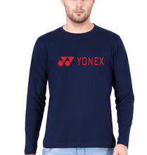 Load image into Gallery viewer, Yonex Full Sleeves T-Shirt for Men-Navy Blue-Ektarfa.online
