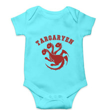 Load image into Gallery viewer, House Targaryen (GOT) Kids Romper For Baby Boy/Girl-0-5 Months(18 Inches)-Sky Blue-Ektarfa.online
