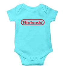Load image into Gallery viewer, Nintendo Kids Romper For Baby Boy/Girl-Sky Blue-Ektarfa.online
