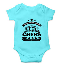 Load image into Gallery viewer, Viswanathan Anand Chess Kids Romper For Baby Boy/Girl-Sky Blue-Ektarfa.online
