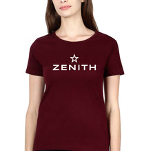 Load image into Gallery viewer, Zenith T-Shirt for Women-Maroon-Ektarfa.online
