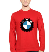Load image into Gallery viewer, BMW Full Sleeves T-Shirt for Men-Red-Ektarfa.online

