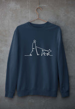 Load image into Gallery viewer, Dog Unisex Sweatshirt for Men/Women-Navy Blue-Ektarfa.online
