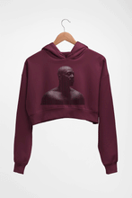 Load image into Gallery viewer, Wyclef Jean Crop HOODIE FOR WOMEN-Maroon-Ektarfa.online
