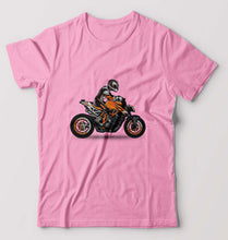 Load image into Gallery viewer, Duke T-Shirt for Men-Light Baby Pink-Ektarfa.online

