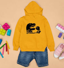 Load image into Gallery viewer, Godzilla Kids Hoodie for Boy/Girl-Mustard Yellow-Ektarfa.online
