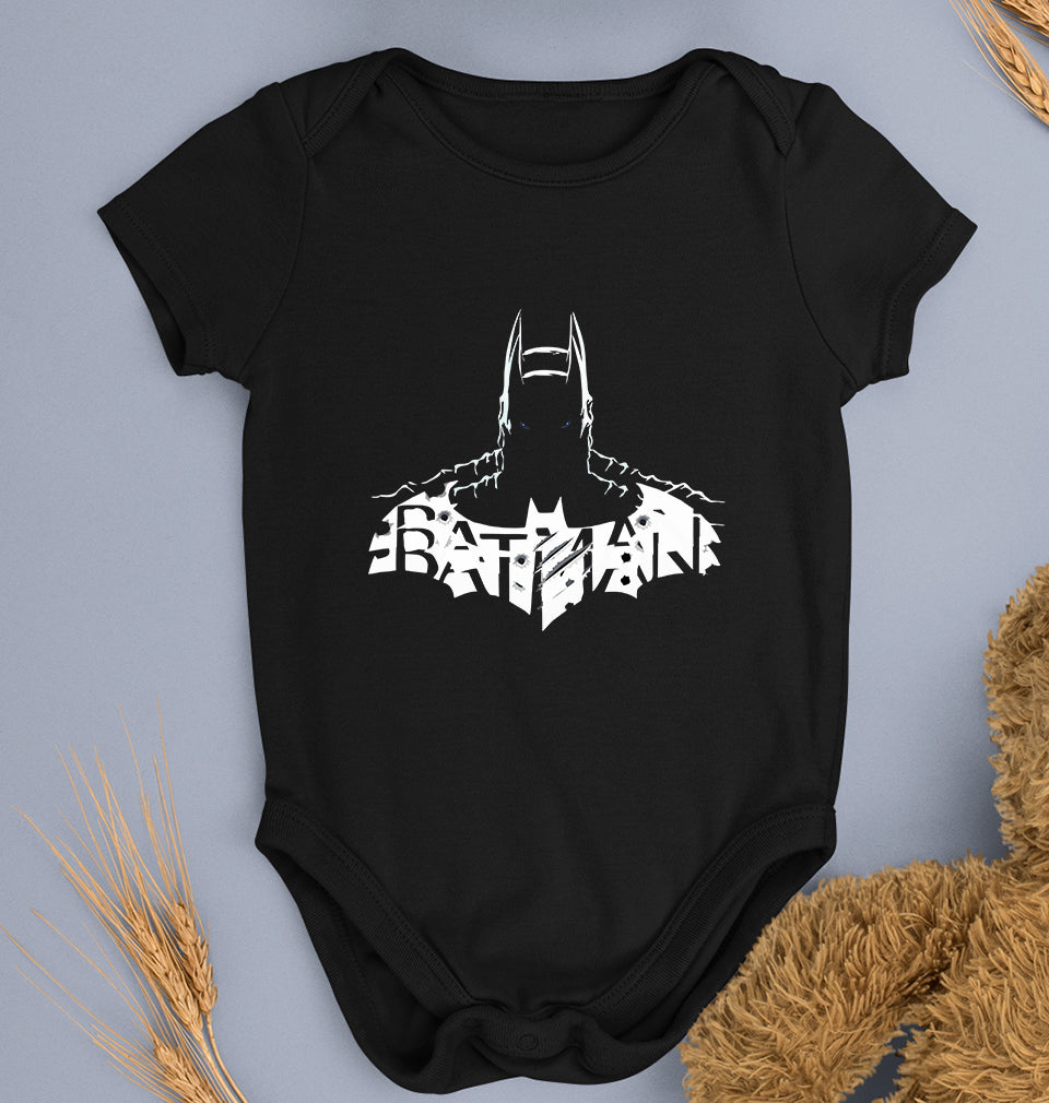 Batman Superhero Kids Romper For Baby Boy/Girl-Black-Ektarfa.online