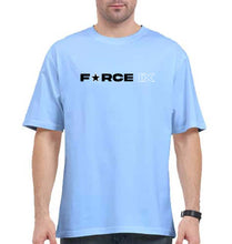 Load image into Gallery viewer, FORCE IX Akshay Kumar Oversized T-Shirt for Men-Baby Blue-Ektarfa.online
