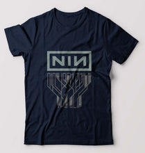Load image into Gallery viewer, Nine Inch Nails T-Shirt for Men-Navy Blue-Ektarfa.online
