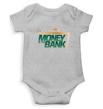 Load image into Gallery viewer, WWE Money in the Bank Kids Romper Kids Romper For Baby Boy/Girl-0-5 Months(18 Inches)-Grey-Ektarfa.online
