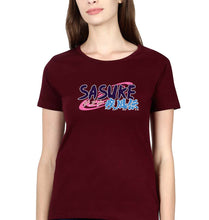 Load image into Gallery viewer, Sasuke T-Shirt for Women-Maroon-Ektarfa.online
