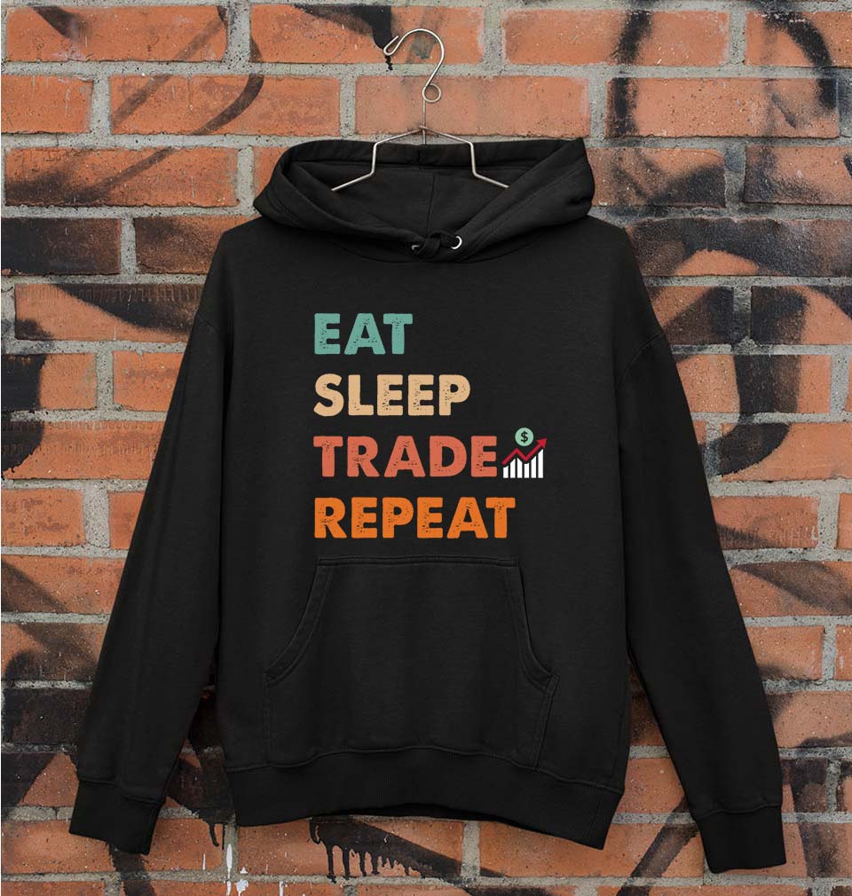 Share Market(Stock Market) Unisex Hoodie for Men/Women-S(40 Inches)-Black-Ektarfa.online