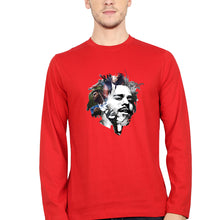 Load image into Gallery viewer, J. Cole Full Sleeves T-Shirt for Men-Red-Ektarfa.online
