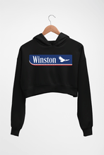 Load image into Gallery viewer, Winston Crop HOODIE FOR WOMEN-Black-Ektarfa.online
