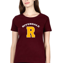 Load image into Gallery viewer, Riverdale T-Shirt for Women-Maroon-Ektarfa.online

