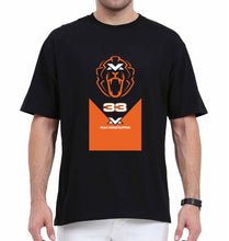 Load image into Gallery viewer, Max Verstappen Oversized T-Shirt for Men-Black-Ektarfa.online
