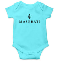 Load image into Gallery viewer, Maserati Kids Romper For Baby Boy/Girl-0-5 Months(18 Inches)-Sky Blue-Ektarfa.online
