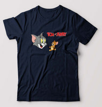 Load image into Gallery viewer, Tom and Jerry T-Shirt for Men-Navy Blue-Ektarfa.online
