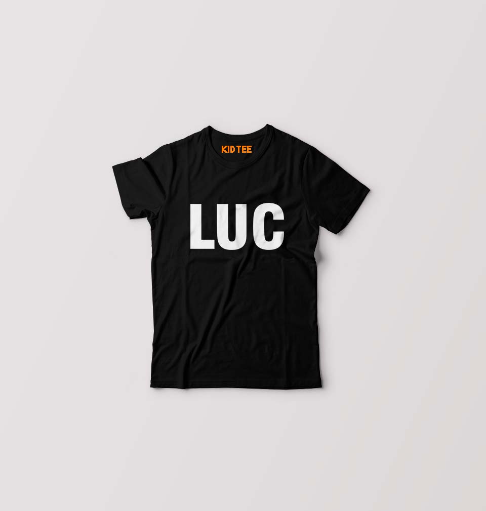 LUC Kids T-Shirt for Boy/Girl-Black-Ektarfa.online