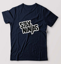 Load image into Gallery viewer, Spy Ninja T-Shirt for Men-Navy Blue-Ektarfa.online

