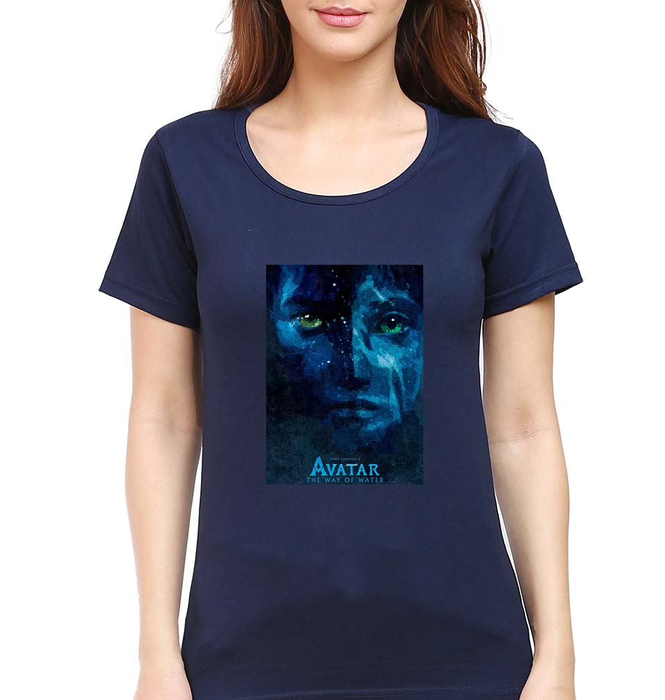 Avatar T-Shirt for Women-Navy Blue-Ektarfa.online