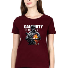 Load image into Gallery viewer, Call of Duty (COD) T-Shirt for Women-Maroon-Ektarfa.online
