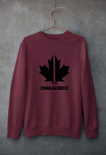 Load image into Gallery viewer, DSQUARED2 Unisex Sweatshirt for Men/Women-Maroon-Ektarfa.online
