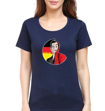 Load image into Gallery viewer, Money Heist Berlin T-Shirt for Women-Navy Blue-Ektarfa.online
