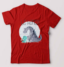 Load image into Gallery viewer, Dinosaur T-Shirt for Men-Red-Ektarfa.online
