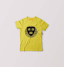 Load image into Gallery viewer, Harvard Kids T-Shirt for Boy/Girl-Yellow-Ektarfa.online
