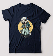 Load image into Gallery viewer, Skull T-Shirt for Men-Navy Blue-Ektarfa.online
