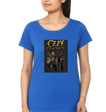 Load image into Gallery viewer, Ozzy Osbourne T-Shirt for Women-Royal Blue-Ektarfa.online

