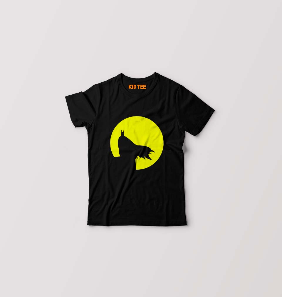 Batman Kids T-Shirt for Boy/Girl-Black-Ektarfa.online