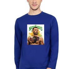 Load image into Gallery viewer, Conor McGregor UFC MMA Full Sleeves T-Shirt for Men-Royal Blue-Ektarfa.online
