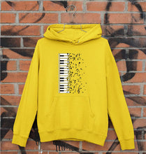 Load image into Gallery viewer, Piano Unisex Hoodie for Men/Women-Mustard Yellow-Ektarfa.online
