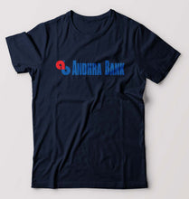 Load image into Gallery viewer, Andhra Bank T-Shirt for Men-Navy Blue-Ektarfa.online
