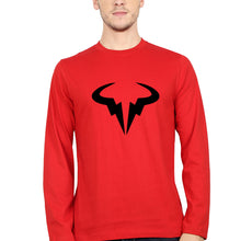 Load image into Gallery viewer, Rafael Nadal (RAFA) Full Sleeves T-Shirt for Men-Red-Ektarfa.online
