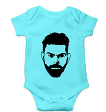 Load image into Gallery viewer, Virat Kohli Kids Romper For Baby Boy/Girl-Sky Blue-Ektarfa.online
