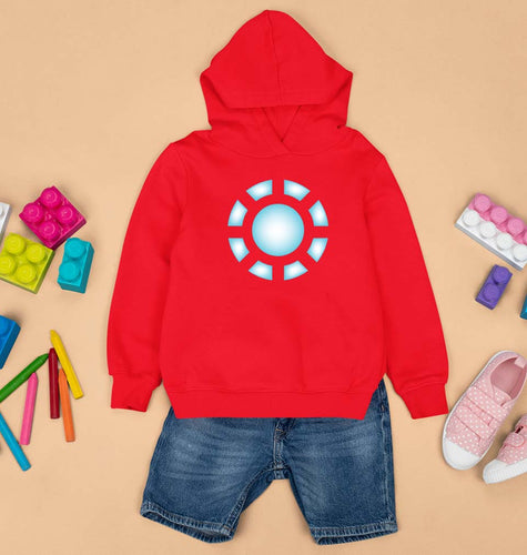 ARC REACTOR Iron Man Superhero Kids Hoodie for Boy/Girl-Red-Ektarfa.online