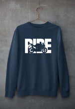 Load image into Gallery viewer, Ride Superbike Unisex Sweatshirt for Men/Women-Navy Blue-Ektarfa.online
